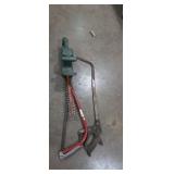 Hedge trimmers bow saw and hack saw