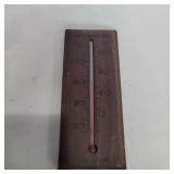 Wood Taylor thermometer 8in x 3in