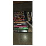 Mostly New dvds and blu ray