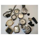Mixture of watch parts