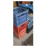 6 Milk crates