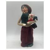 1996 Byers Choice Christmas Caroler, 13-14"