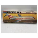 Monogram Boeing 727 TWA model kit in 1:96 scale