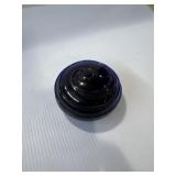 cobalt blue Decorative paperweight labeled