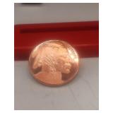 1 Ounce .999 Fine Copper RoundBuffalo Nickel