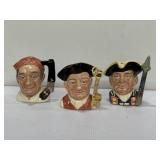 Royal Doulton Character Jugs of Characters from