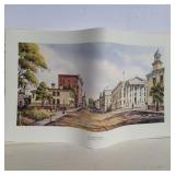 New Albany Indiana print by hanfaire house 1980