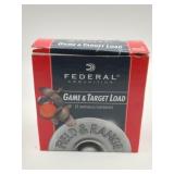 Federal game and target load 12 gauge 25 shells