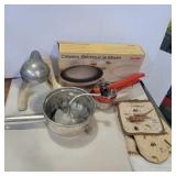 Juice king, electric crepe maker, press