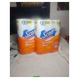 2-12pks of Scott Toilet Tissue