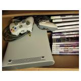 Xbox 360 kinect bundle with 13 games controllers