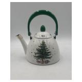 Nikko Happy Holidays metal tea kettle