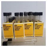 42 BBL glass test tube 4.5in and 6in