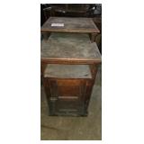 Wooden night and cabinet 18x26x24in