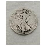 1935 walking Liberty half dollar