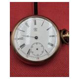 Trenton Goldtone Pocket Watch non running
