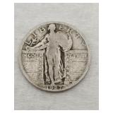 1927 Standing liberty quarter