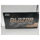 CCI Blazer 9mm Luger 147 gr FMJ 50 cartridges