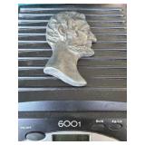 Lincoln Medallion  93.9 Silver, 5.6 Copper, 0.1