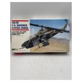 Unopened MRC 1/35 scale model kit of the AH-1W