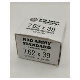 Red army standard ammo  7.62 x 39  122 gr 20