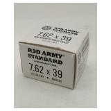 Red army standard ammo  7.62 x 39  122 gr 20