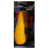 Air tank and life jackets