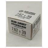 Red army standard ammo  7.62 x 39  122 gr 20