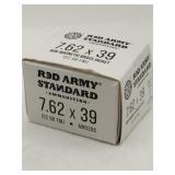 Red army standard ammo  7.62 x 39  122 gr 20