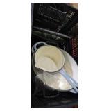 Cast iron enameled cookware crofton and Martha