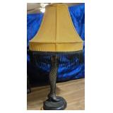 19in tall and Christmas story electric leg lamp.
