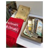 McDonaldï¿½s scarf and sock cap, White County,