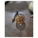 Art glass paper weight