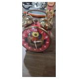 Lux alarm clock winding