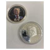 President Trump & Revenge medallions