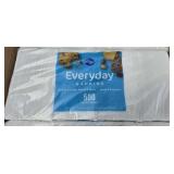 2- 500ct everyday napkins