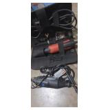 Dremel 201 corded rotary tool and black and
