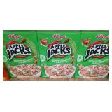 3 full size boxes of apple Jack