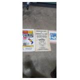 Musical advertisement poster,  Colts vrs all