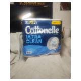 Cottenelle Ultra Clean 18=72  Mega Rolls