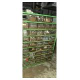 45 compartment nut and bolt storage organizer
