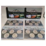 2011 ,2012  National Park state quarter sets 2
