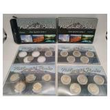 2010 ,2011 National Park state quarter sets 2