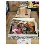 Squeaky animal cards, postcard sleeves and