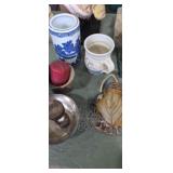 Decorative cups dishes and more