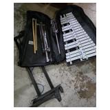 Yamaha Xylophone and Practice Drum with Case
