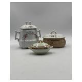 Johnson Bros & other vintage ironstone transfer