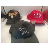 3 new hats. ( Dusty) Choppers ,Texan hold