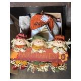 Fall themed decor, towels, etc. like new