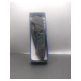 Brand New In Box Skull Pocket Knife Green And